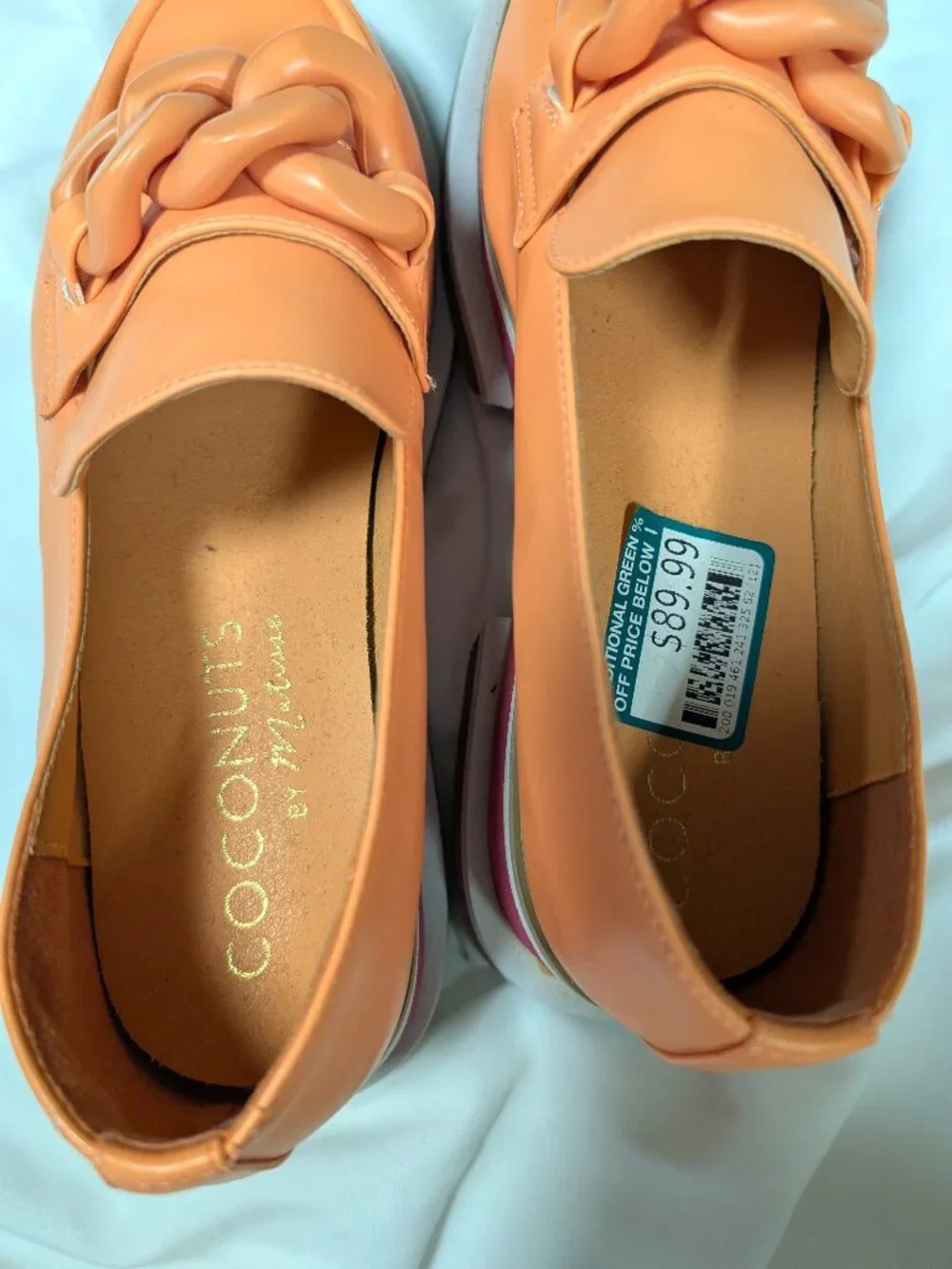 Coconuts by Matisse chunky platform loafers in women’s size 7.